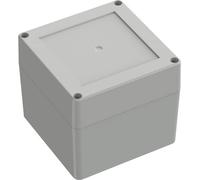 TRU COMPONENTS 6U07111109119 TC-13865104 Boîtier industriel 105 x 105 x 89.7 Polycarbonate gris clair 1 pc(s)