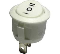 TRU COMPONENTS 700266 Interrupteur à bascule R13-112D W/W PR.I-O-II 250 V/AC 6 A 1 x On/Off/On permanent/0/permanent