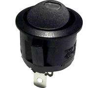 TRU COMPONENTS 700274 Interrupteur à bascule R13-112L B/B RED 3V 250 V/AC 6 A 1 x Off/On à accrochag