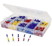 TRU COMPONENTS 731306 Assortiment de cosses à sertir 0.50 mm² 2.50 mm² bleu, jaune, rouge 1000 pc(s)