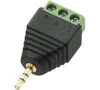 TRU Components 737601 Connecteur jack 2,5 mm - Nombre de pôles droits (num) : 3 stéréo noir 1
