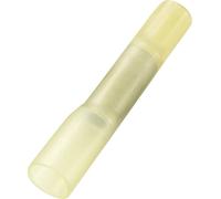 TRU COMPONENTS 739142 Prolongateur avec gaine thermorétractable 4 mm² entièrement isolé jaune 30 pc(s)