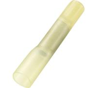 TRU COMPONENTS 739142 Prolongateur avec gaine thermorétractable 4 mm² entièrement isolé jaune 30 pc(