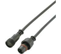 TRU COMPONENTS 739718 Connecteur circulaire confectionné mâle, droit, femelle, droit Nombre total de pôles: 2 1 pc(s)