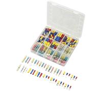 TRU COMPONENTS 739925 Assortiment de cosses à sertir 0.50 mm² 2.50 mm² bleu, jaune, rouge, blanc 382 pc(s)