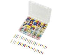 TRU COMPONENTS 739925 Assortiment de cosses à sertir 0.50 mm² 2.50 mm² bleu, jaune, rouge, blanc 382 pc(s)