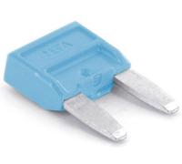 TRU COMPONENTS 8551284 Mini fusible plat pour voiture 15 A bleu clair