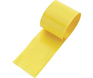 TRU COMPONENTS 93014c85e Gaine thermorétractable pour batteries sans colle jaune 130 mm 65 mm Taux de retreint:2:1 1 pc(s)