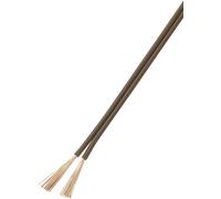 TRU Components Fil de câblage 93030c525 2 x 0,50 mm² marron 25 m