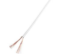 TRU COMPONENTS 93030c533 Fil de câblage 2 x 1 mm² blanc 25 m