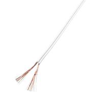 TRU COMPONENTS 93030c533 Fil de câblage 2 x 1 mm² blanc 25 m