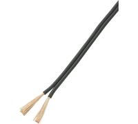 TRU COMPONENTS 93030c541 Fil de câblage 2 x 2.50 mm² noir 25 m
