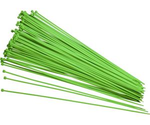 TRU COMPONENTS 93038c417 Serre-câble 250 mm 2.80 mm vert rémanent 100 pc(s)