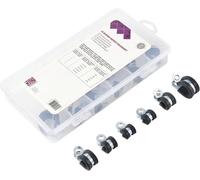 TRU COMPONENTS 93038c437 Bride de montage TC-6649812 Plage de Ø du faisceau 6 à 16 mm 18 parties