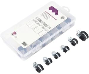 TRU COMPONENTS 93038c437 Bride de montage TC-6649812 Plage de Ø du faisceau 6 à 16 mm 18 parties
