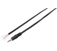 TRU COMPONENTS 93038c442 Jack 3.5 mm Jack mâle 3.5 mm - extrémité(s) ouverte(s) stéréo 1 pc(s)