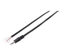 TRU COMPONENTS 93038c442 Jack 3.5 mm Jack mâle 3.5 mm - extrémité(s) ouverte(s) stéréo 1 pc(s)