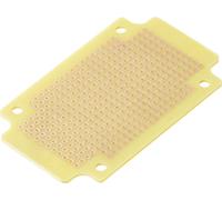 TRU COMPONENTS 98003C10 Platine d'expérimentation Bakélite (L x l) 76.5 mm x 46.5 mm 35 µm Pas 2.54 mm Contenu 1 pc(s)