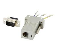 TRU Components Adaptateur D-SUB mâle D-SUB 9 broches - Prise RJ12