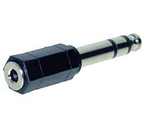 TRU COMPONENTS Adaptateur jack Jack mâle 6.35 mm - Jack femelle 3.5 mm stéréo, mono Nombre de pôles:3, 2