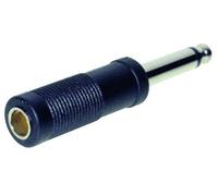 TRU COMPONENTS Adaptateur jack Jack mâle 6.35 mm - Jack femelle 6.35 mm mono, stéréo Nombre de pôles:2, 3