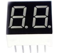 TRU COMPONENTS Afficheur 7 segments vert 7 mm 2.1 V Nombre de chiffres: 2 TRU-7S2-28GAG