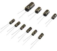 TRU COMPONENTS Assortiment de condensateurs électrolytiques sortie radiale 25 V, 50 V 120 pc(s)