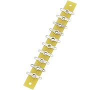 Barrette à souder simple rangée TRU COMPONENTS 1572090 Nbr total de pôles 10 Epoxy (L x l x H) 120 x