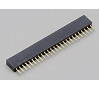 TRU COMPONENTS Barrette femelle (standard) Nbr de rangées: 1 Nombre de pôles par rangée: 12 TC-2506273