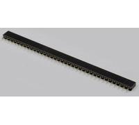 TRU COMPONENTS Barrette femelle (standard) Nbr de rangées: 1 Nombre de pôles par rangée: 32 TC-2506427