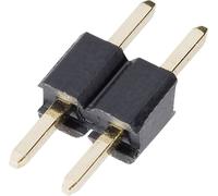 TRU COMPONENTS Barrette mâle (standard) Nbr de rangées: 1 Nombre de pôles par rangée: 2 TC-048612-002-1-00