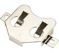 TRU COMPONENTS BC2001 Connecteur clip pression 1x CR 2016, CR 2020, CR 2025, CR 2032 contact à ressort (L x l x H) 30.5 x 22.8