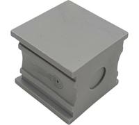 TRU COMPONENTS BDVK Passe-câbles Elastomère gris 1 pc(s)
