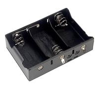 TRU COMPONENTS BH-131D Support de pile 3x LR20 (D) raccordement à souder