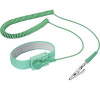 TRU COMPONENTS Bracelet antistatique (ESD) 2.5 m Pression mâle 10 mm Bag