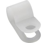 TRU COMPONENTS Bride de montage vissable 532006 Plage de Ø du faisceau 6.5 mm