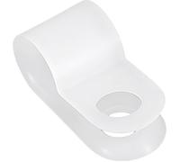 TRU Components Bride de montage vissable 532032, pour faisceau Ø jusqu'à 12 mm, naturel, 25 pc(s)