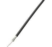 TRU Components Câble coaxial RG58 RG-58 1567202 75 ? 52 dB noir 100 m