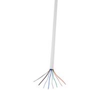 TRU COMPONENTS Câble réseau CAT 5e U/UTP 4 x 2 x 0.14 mm² blanc 100 m