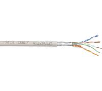 TRU COMPONENTS Câble réseau CAT 6 F/UTP 4 x 2 x 0.27 mm² blanc 50 m