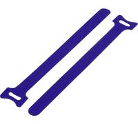TRU COMPONENTS Collier de serrage auto-agrippant pour grouper partie velours et partie agrippante (L x l) 310 mm x 16 mm bleu 20