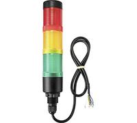 TRU COMPONENTS Colonne de signal TC-9539296 LED Rouge, Jaune, Vert 1 pièce