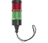 TRU COMPONENTS Colonne de signalisation TC-12835336 TC-HBJD-55A-D/2/RG/24V/IP65 LED rouge, vert 1 pc(s)
