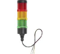 TRU COMPONENTS Colonne de signalisation TC-12835340 TC-HBJD-55A-D/3/RYG/24V/IP65 LED rouge, jaune, vert 1 pc(s)