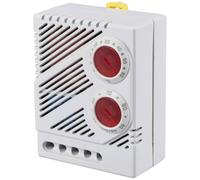 TRU COMPONENTS Combinaison hygrostat-thermostat pour armoire TC-NTL 78-M01 (L x l x H) 77.5 x 60 x 37.5 mm 1 pc(s)