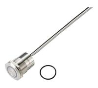 Tru Components Commutateur capacitif, Bouton + interrupteur, Argent