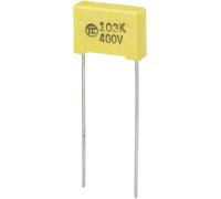 TRU COMPONENTS Condensateurs à film MKS sortie radiale 0.01 µF 400 V/DC 5 % 10 mm (L x l x H) 13 x 4 x 9 mm