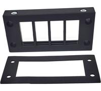 TRU COMPONENTS DVK 16/8 Barrette dentrée de câble Ø max. des bornes 16 mm Polyamide noir 1 pc(s)