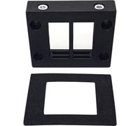 TRU COMPONENTS DVK 6/4 Barrette d'entrée de câble Ø max. des bornes 16 mm Polyamide noir 1 pc(s)