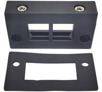TRU COMPONENTS DVK-W2 Barrette dentrée de câble Ø max. des bornes 16 mm Polyamide noir 1 pc(s)